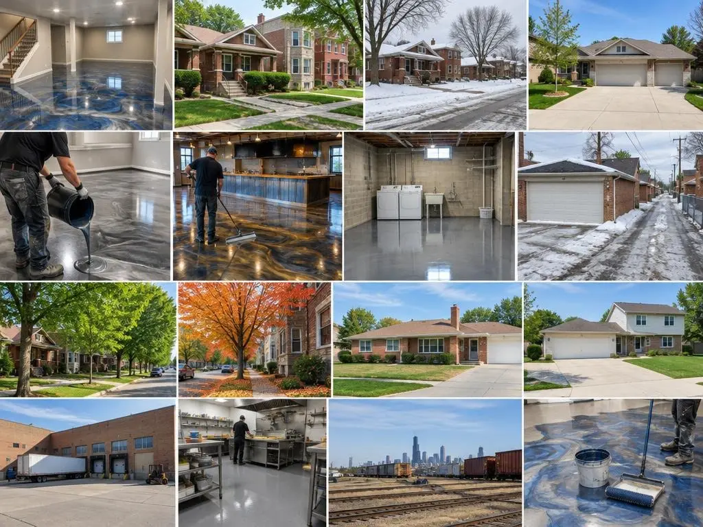 Metallic Epoxy Floors in Chicago, IL